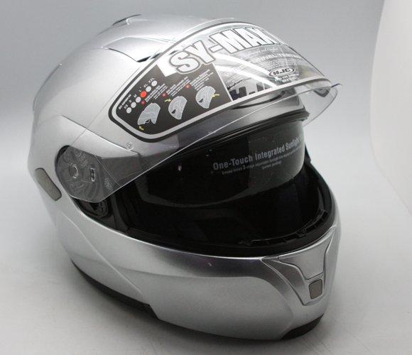 HJC SY-MAXIII-METAL-CR SILVER - M